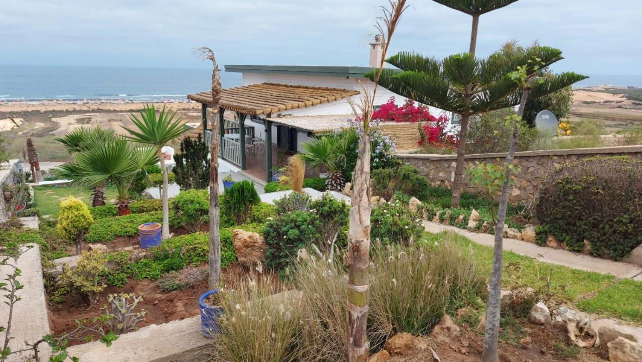 Maison de plage avec piscine et vue sur mer Oualidia Extérieur photo