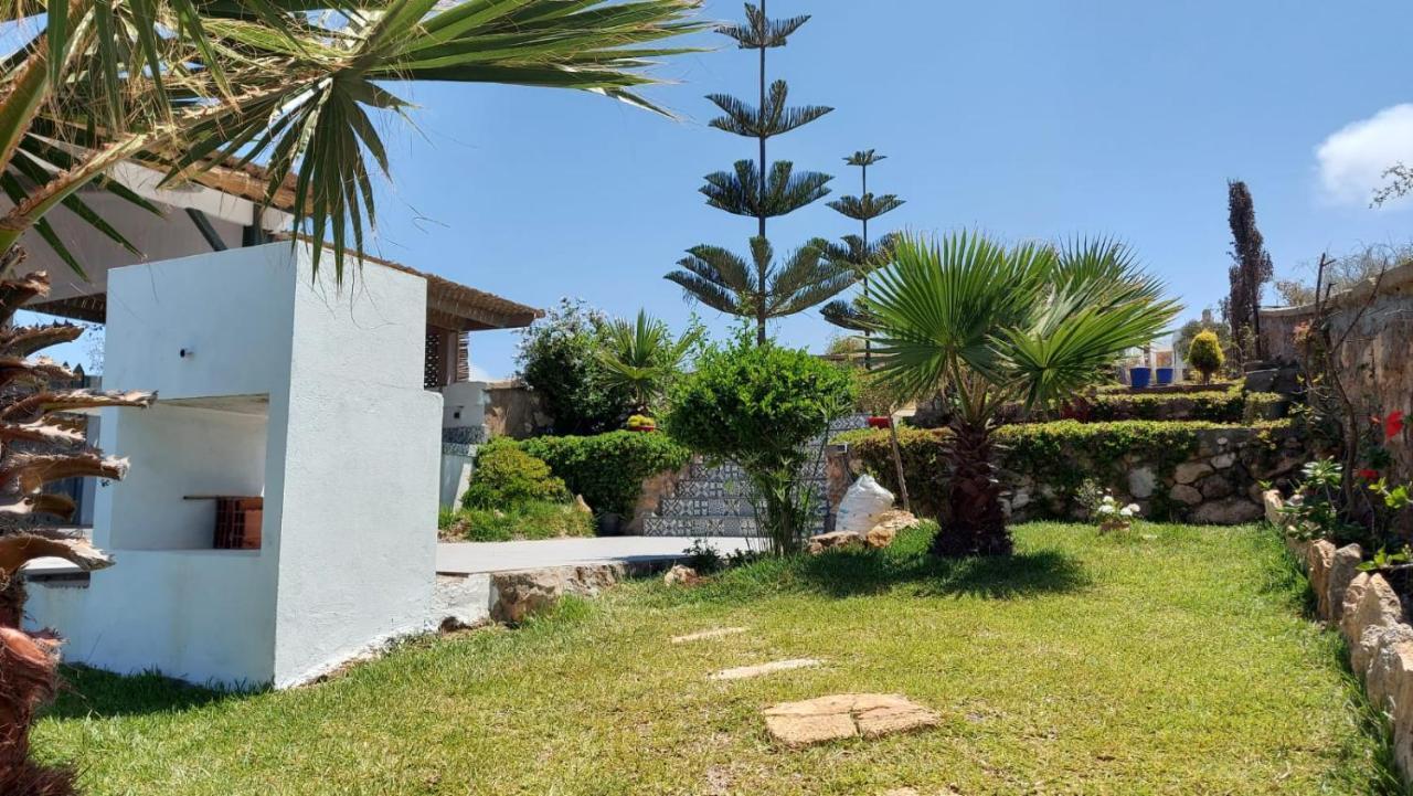 Maison de plage avec piscine et vue sur mer Oualidia Extérieur photo