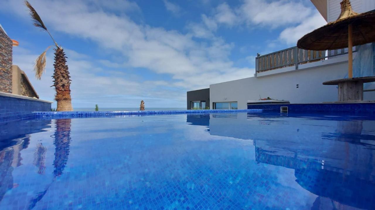 Maison de plage avec piscine et vue sur mer Oualidia Extérieur photo