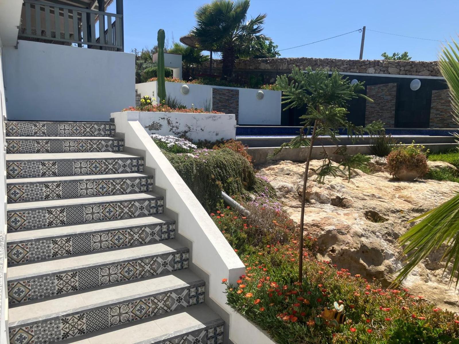 Maison de plage avec piscine et vue sur mer Oualidia Extérieur photo
